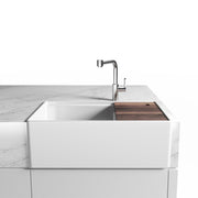 Home Refinements by Julien Fira Double Bowl Kitchen Sink with Accessory