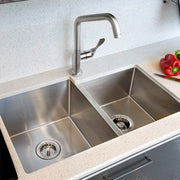 Home Refinements by Julien J7 Double Bowl Kitchen Sink