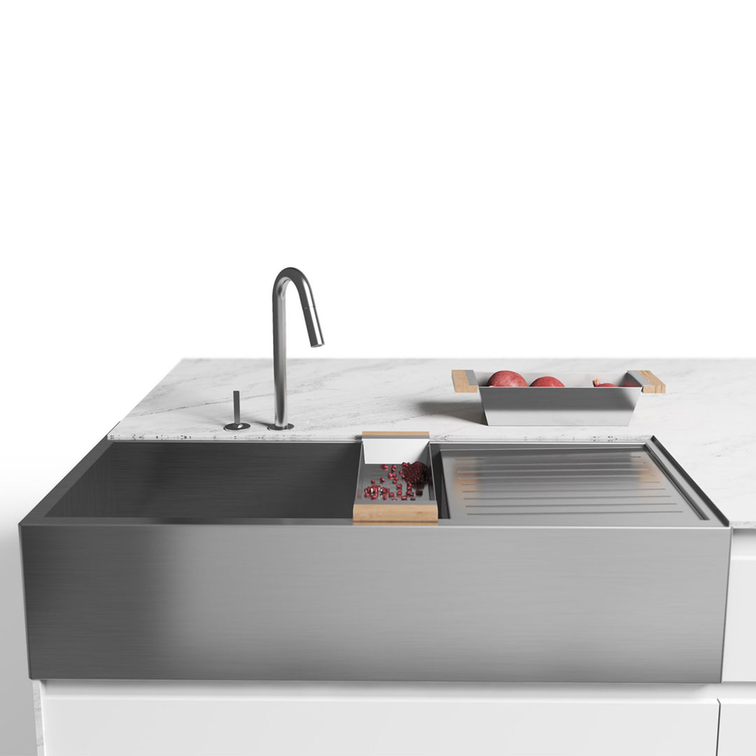 Home Refinements by Julien SocialCorner Single Bowl Kitchen Sink