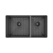 Prochef by Julien ProInox H75 Undermount Black Kitchen Sink with Grid