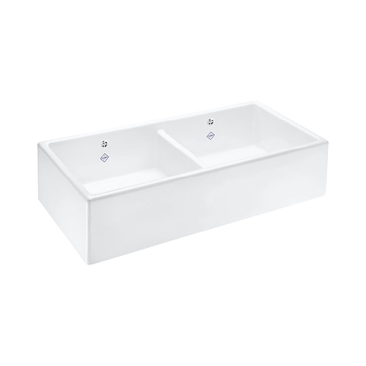 Shaw Shaker Double Bowl Kitchen Sink