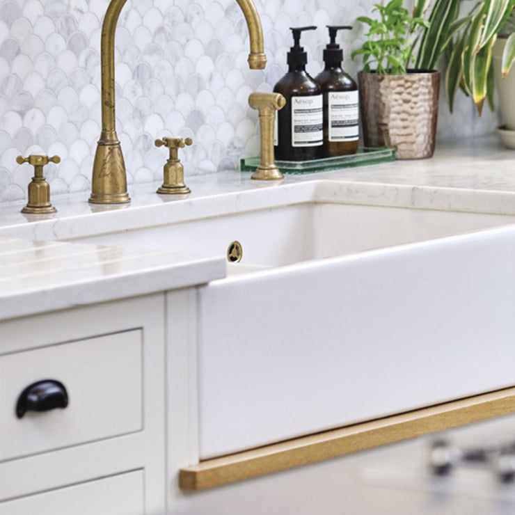 Shaw Shaker Double Bowl Kitchen Sink