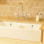 Shaw Shaker Double Bowl Kitchen Sink
