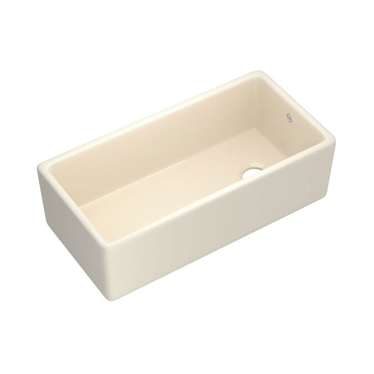 Shaw 36" Shaker Single Bowl Apron Front Fireclay Kitchen Sink