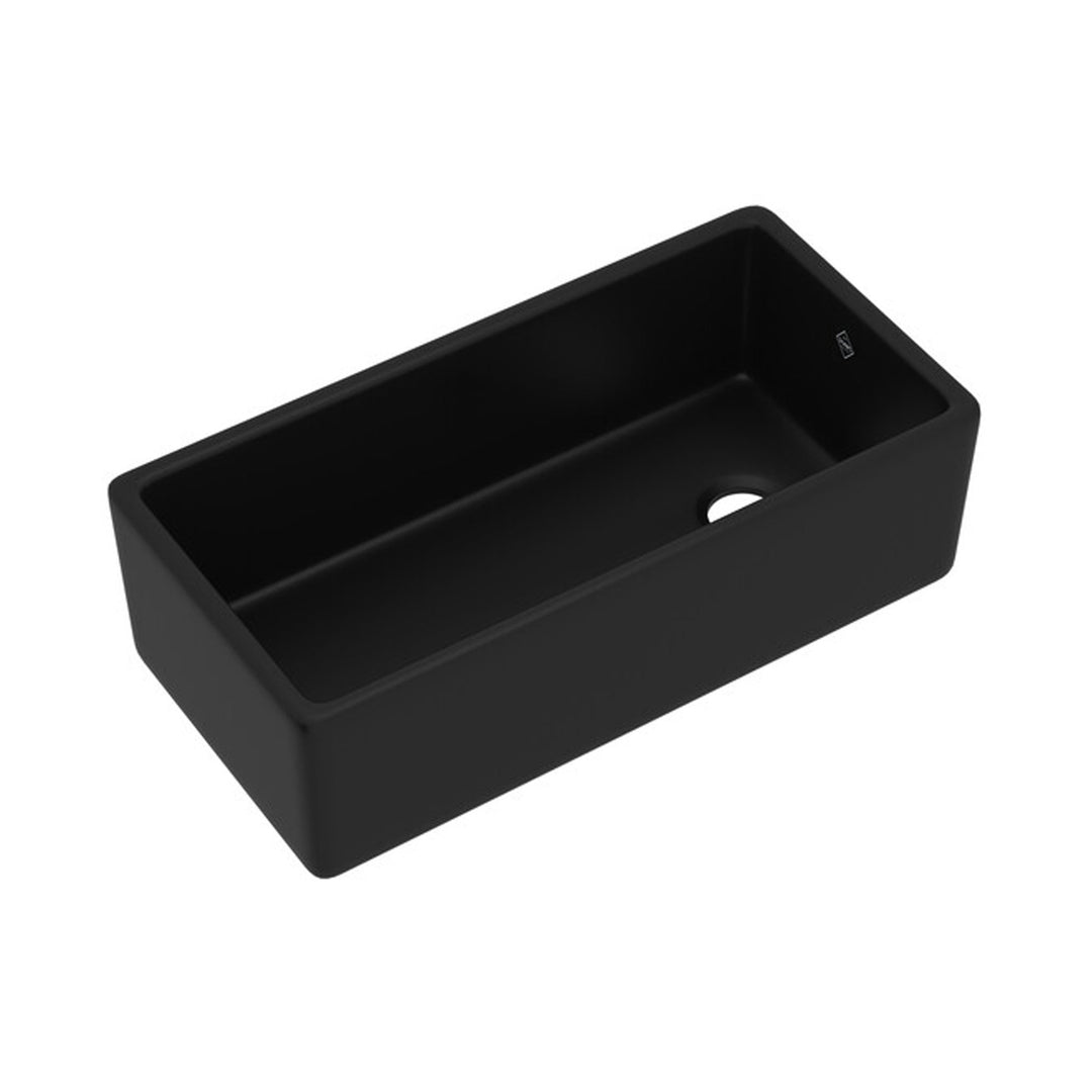 Shaw 36" Shaker Single Bowl Apron Front Fireclay Kitchen Sink