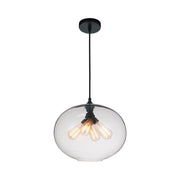 CWI Lighting Glass 4-Light Chandelier