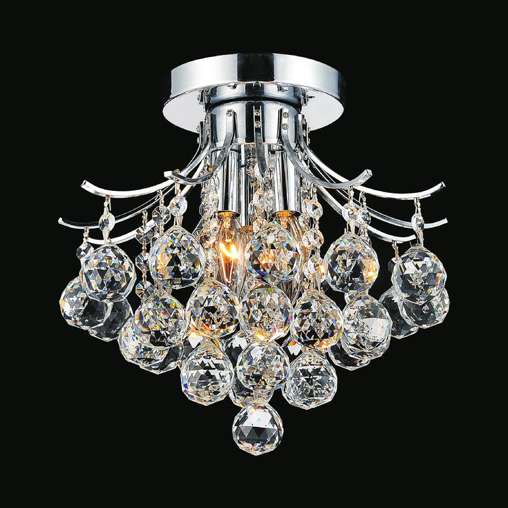 CWI Lighting Princess 3-Light Flush Mount