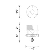 CWI Lighting Ring LED Flush Mount