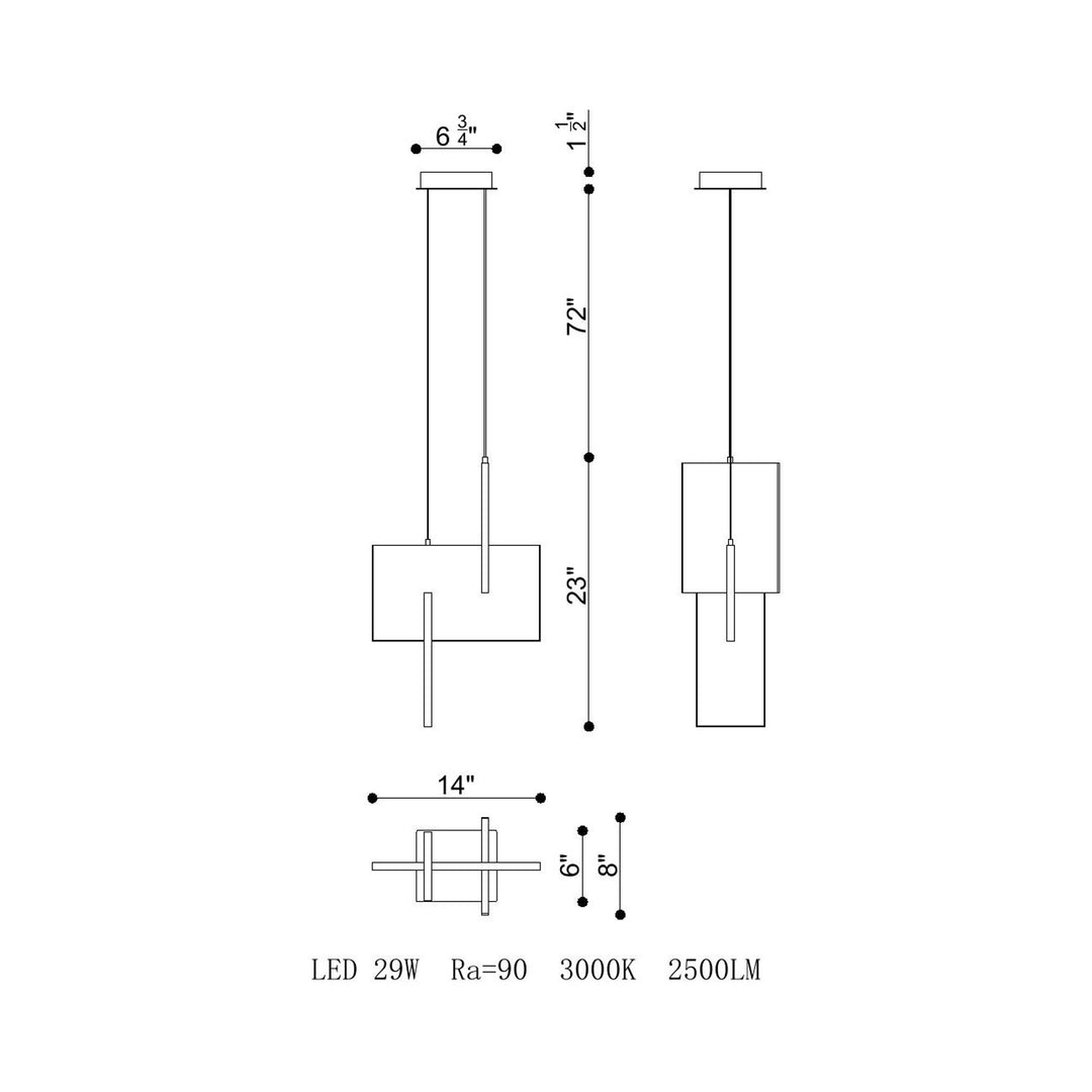 Eurofase Coburg Pendant