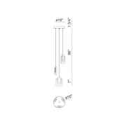 Eurofase Paget Round Chandelier