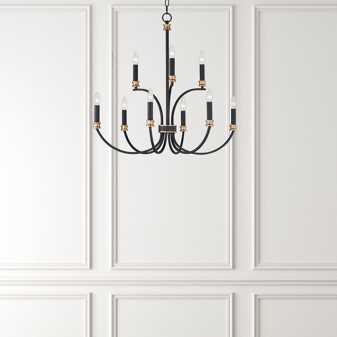 Maxim Charlton 9-Light Chandelier