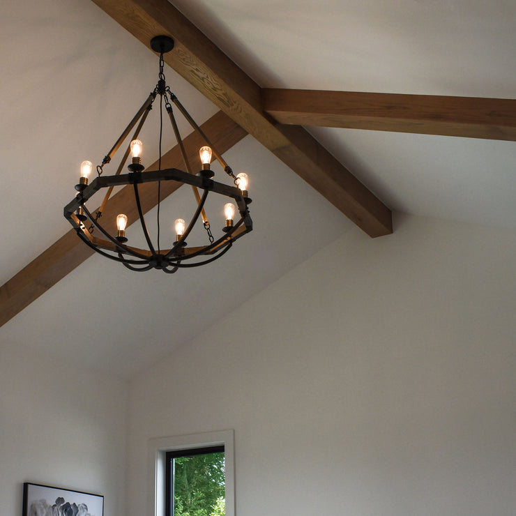 Maxim Lodge 8-Light Chandelier