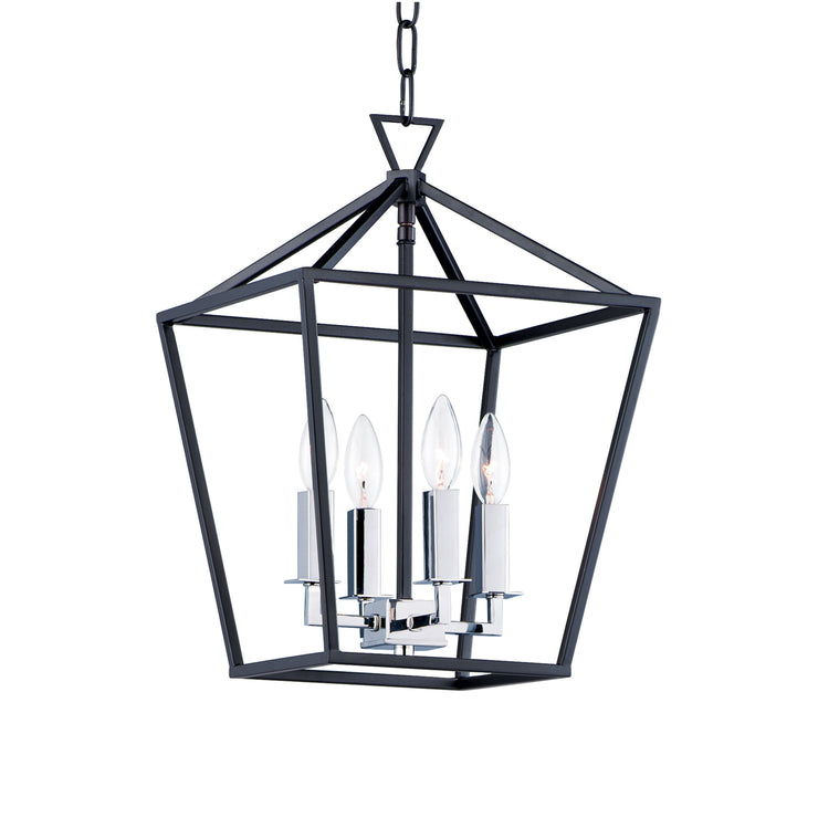 Maxim Abode 4-Light Small Chandelier