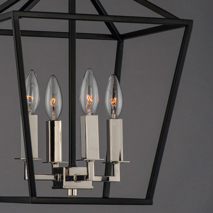 Maxim Abode 4-Light Small Chandelier