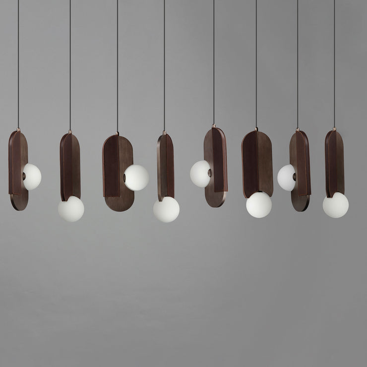Maxim Stitched 8-Light Pendant