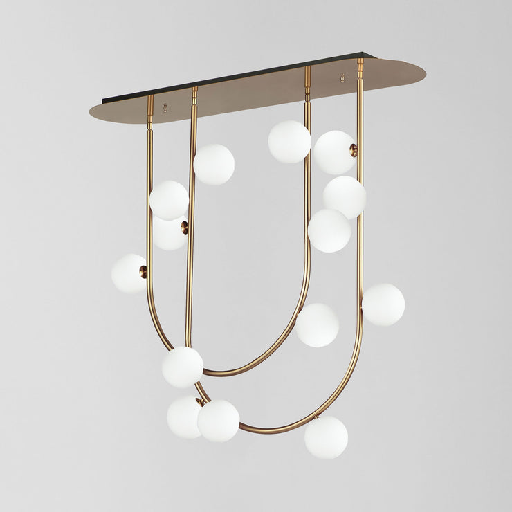 Maxim Contour 14-Light Fixed Stem Ceiling Light
