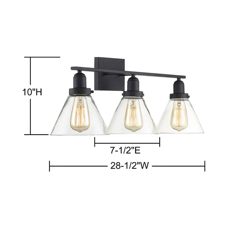 Savoy House Drake 2-Light Bathroom Vanity Light