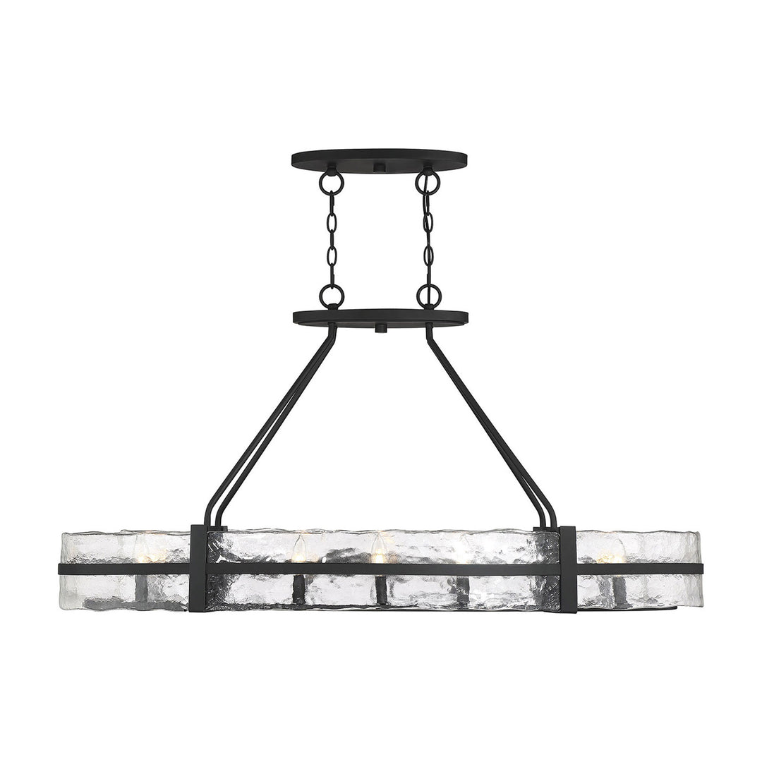 Savoy House Hudson 10-Light Oval Chandelier