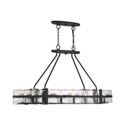 Savoy House Hudson 10-Light Oval Chandelier