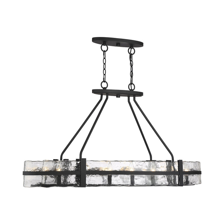 Savoy House Hudson 10-Light Oval Chandelier