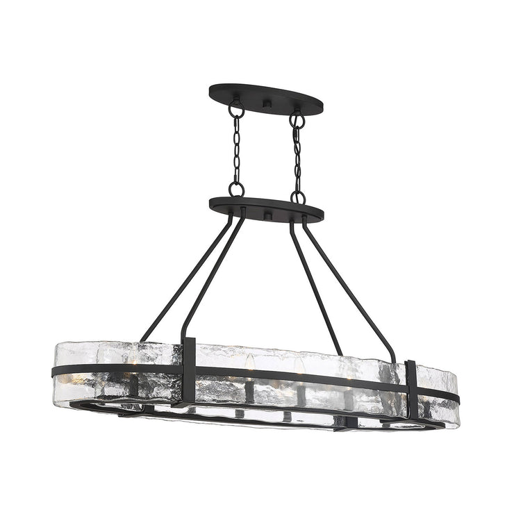Savoy House Hudson 10-Light Oval Chandelier