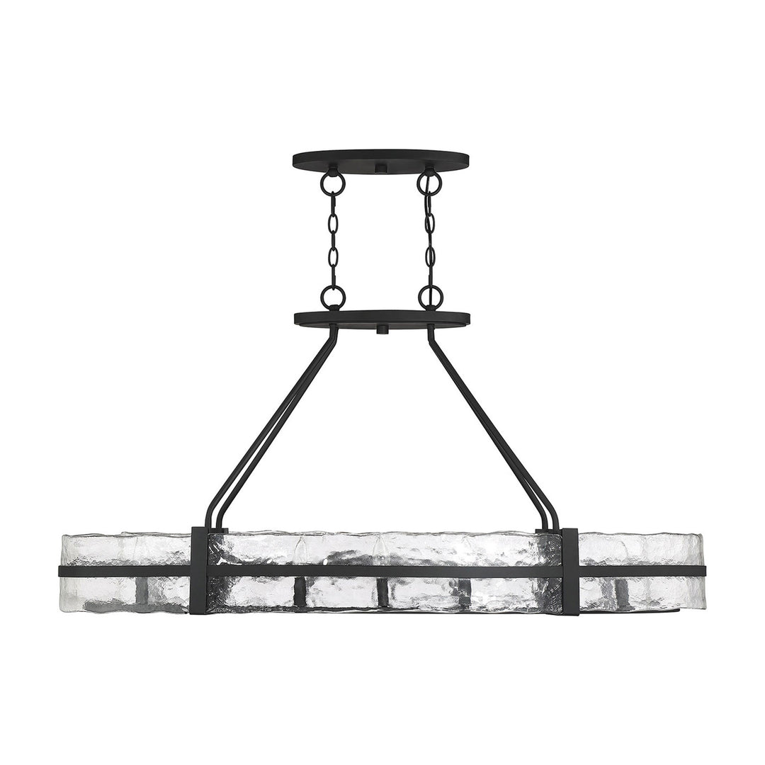 Savoy House Hudson 10-Light Oval Chandelier
