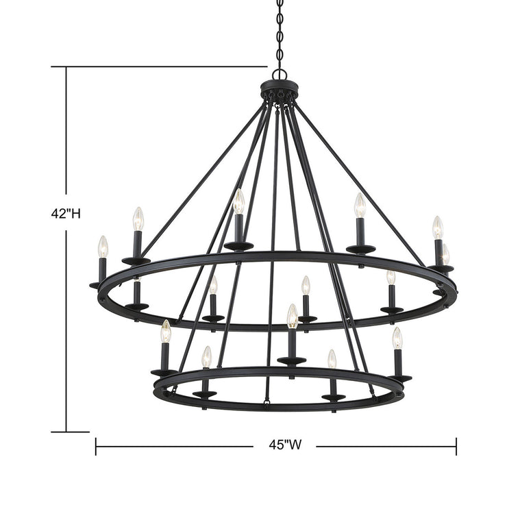 Savoy House Middleton 15-Light Chandelier