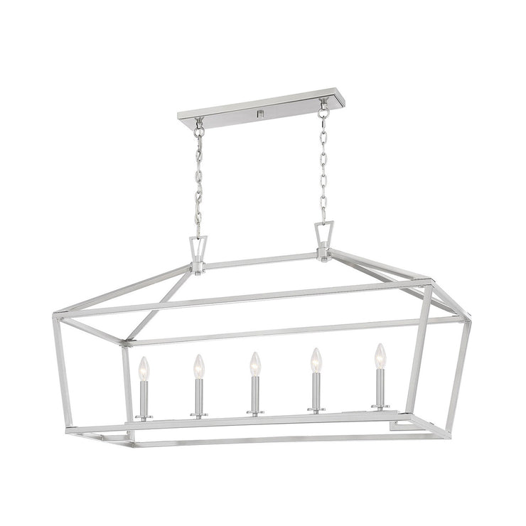 Savoy House Townsend 5-Light Linear Chandelier
