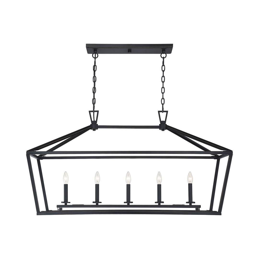 Savoy House Townsend 5-Light Linear Chandelier