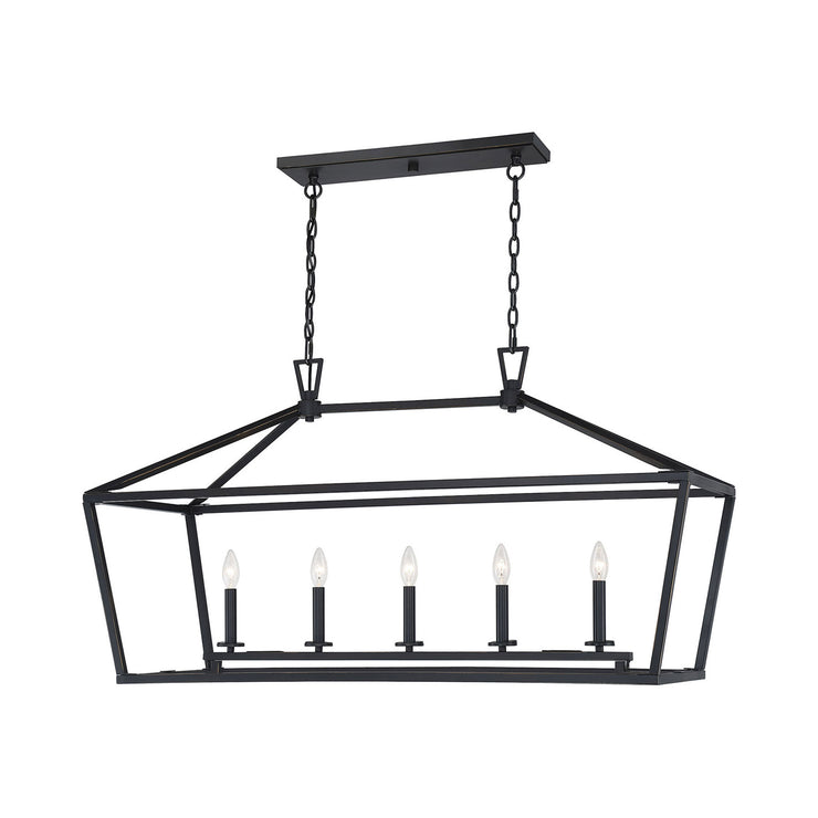 Savoy House Townsend 5-Light Linear Chandelier