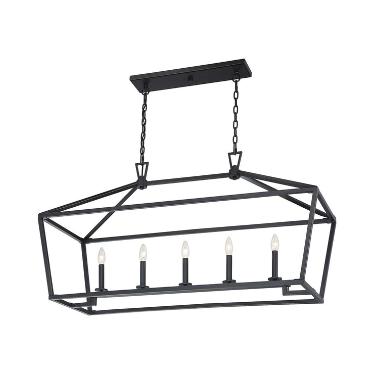 Savoy House Townsend 5-Light Linear Chandelier