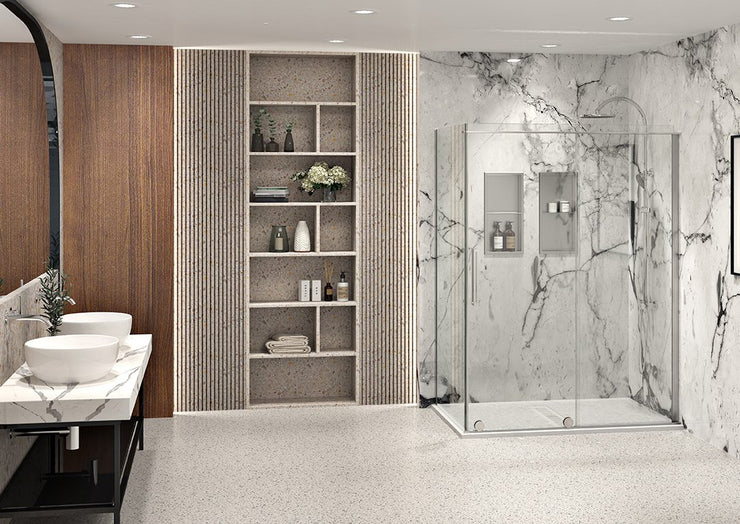 Rolling and Sliding Shower Doors, Slim
