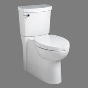 American Standard Studio Concealed Trapway Right Height FloWise Elongated Toilet with Seat