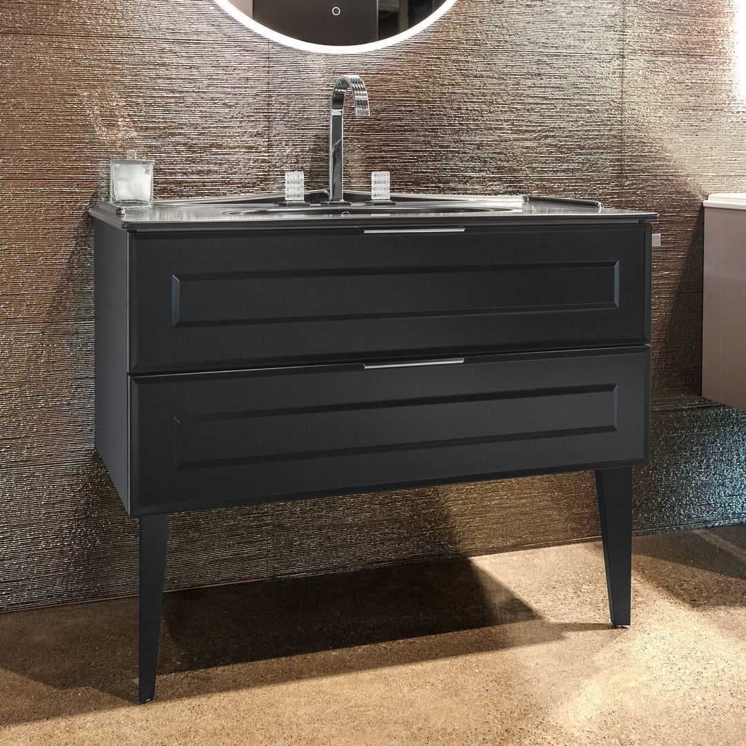 Bathroom Vanity Suite Vintage Black