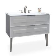 Berloni Bagno Bathroom Vanity Suite Vintage Grey