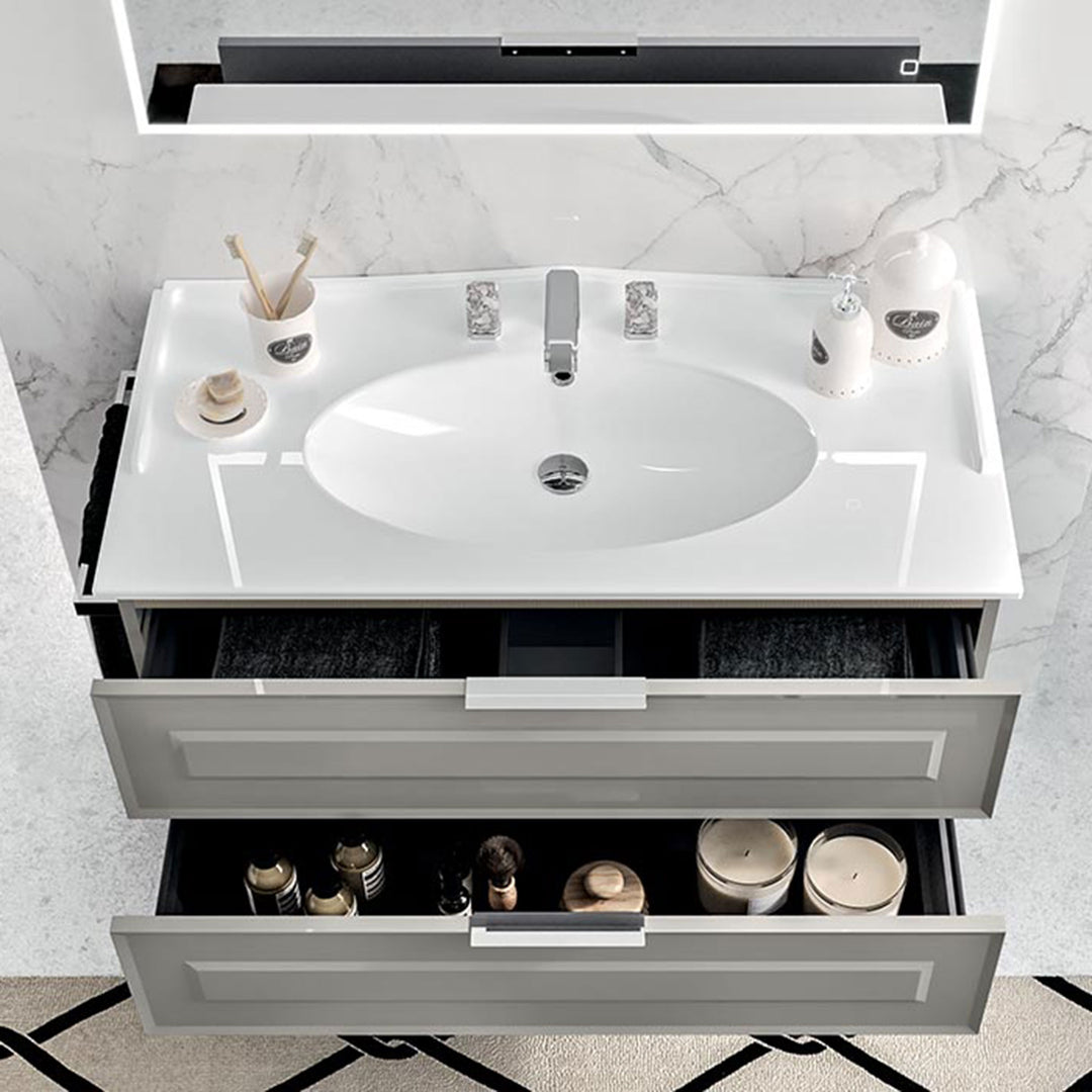 Bathroom Vanity Suite Vintage Grey