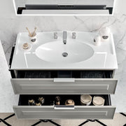 Berloni Bagno Bathroom Vanity Suite Vintage Grey