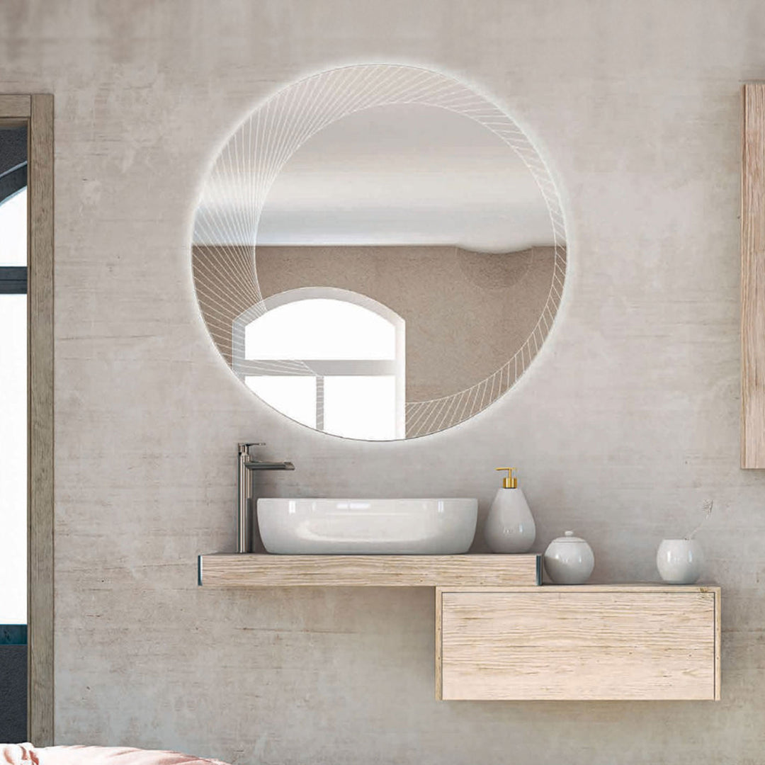 Bathroom LED Mirror with Magnifying