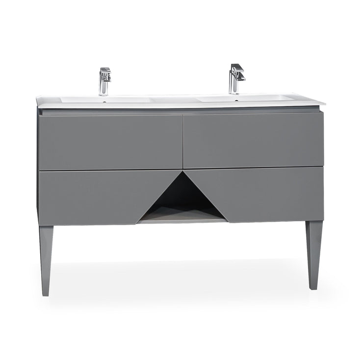 Baden Haus Bath Vanity 1973 Double Sink