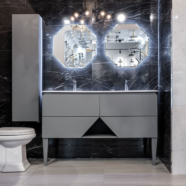Baden Haus Bath Vanity 1973 Double Sink