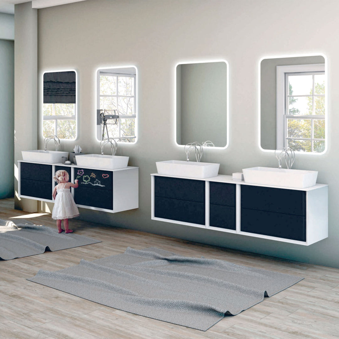 Bath Vanity Bellagio Double Sink