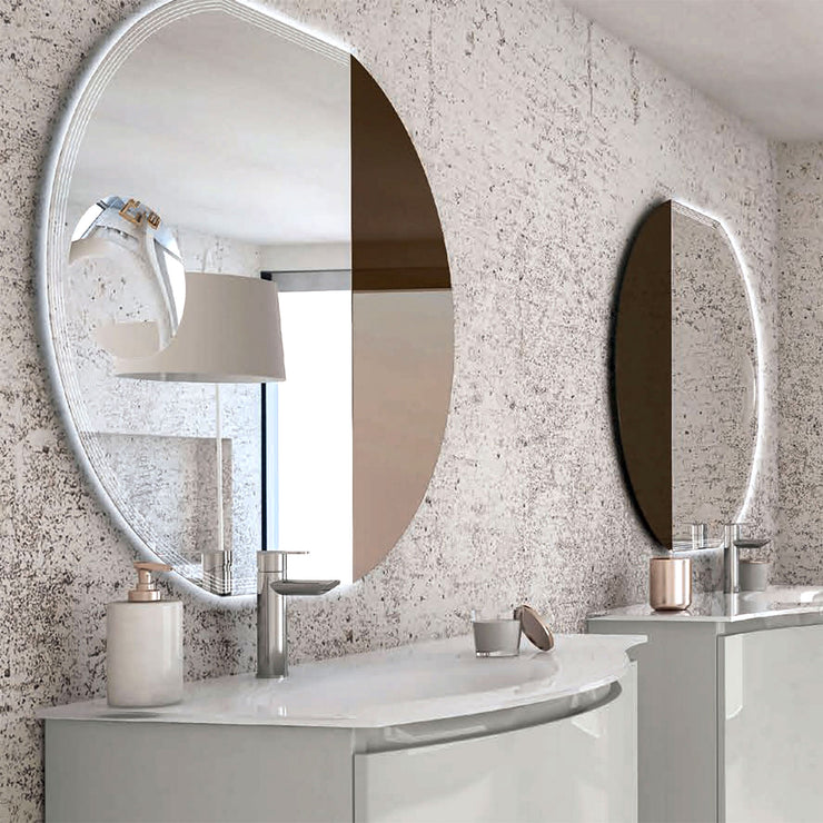 Baden Haus Bathroom Mirror with Magnifying Mirror