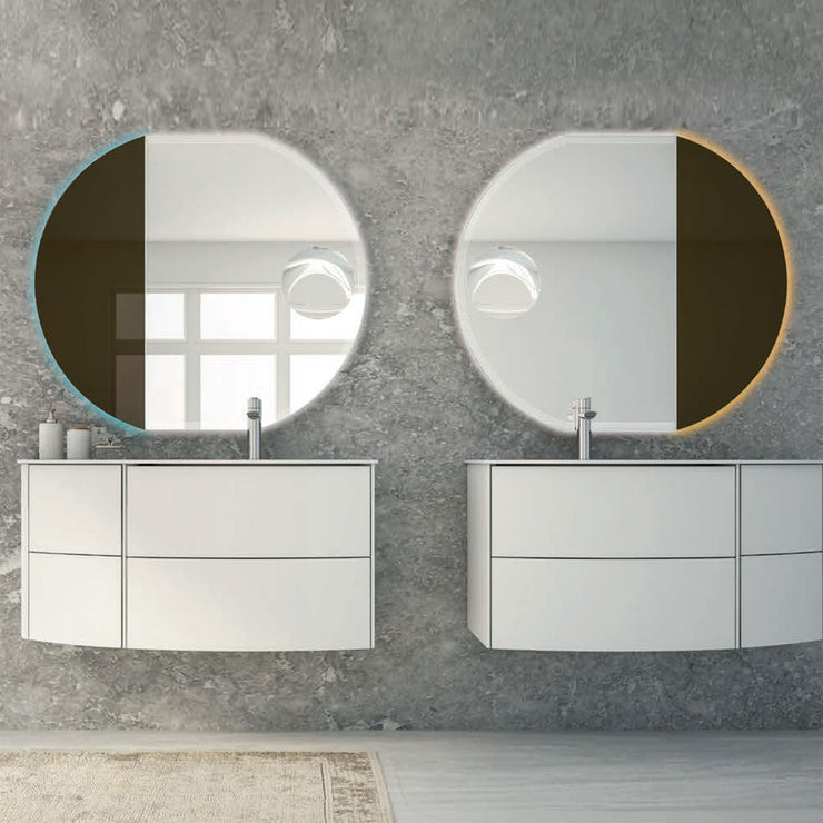Baden Haus Bathroom Mirror with Magnifying Mirror
