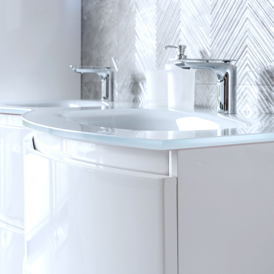 Bath Vanity Vague Double Sink