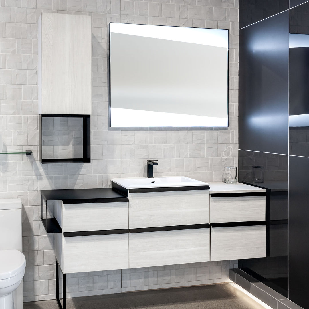 Bath Vanity Qubo Double Sink