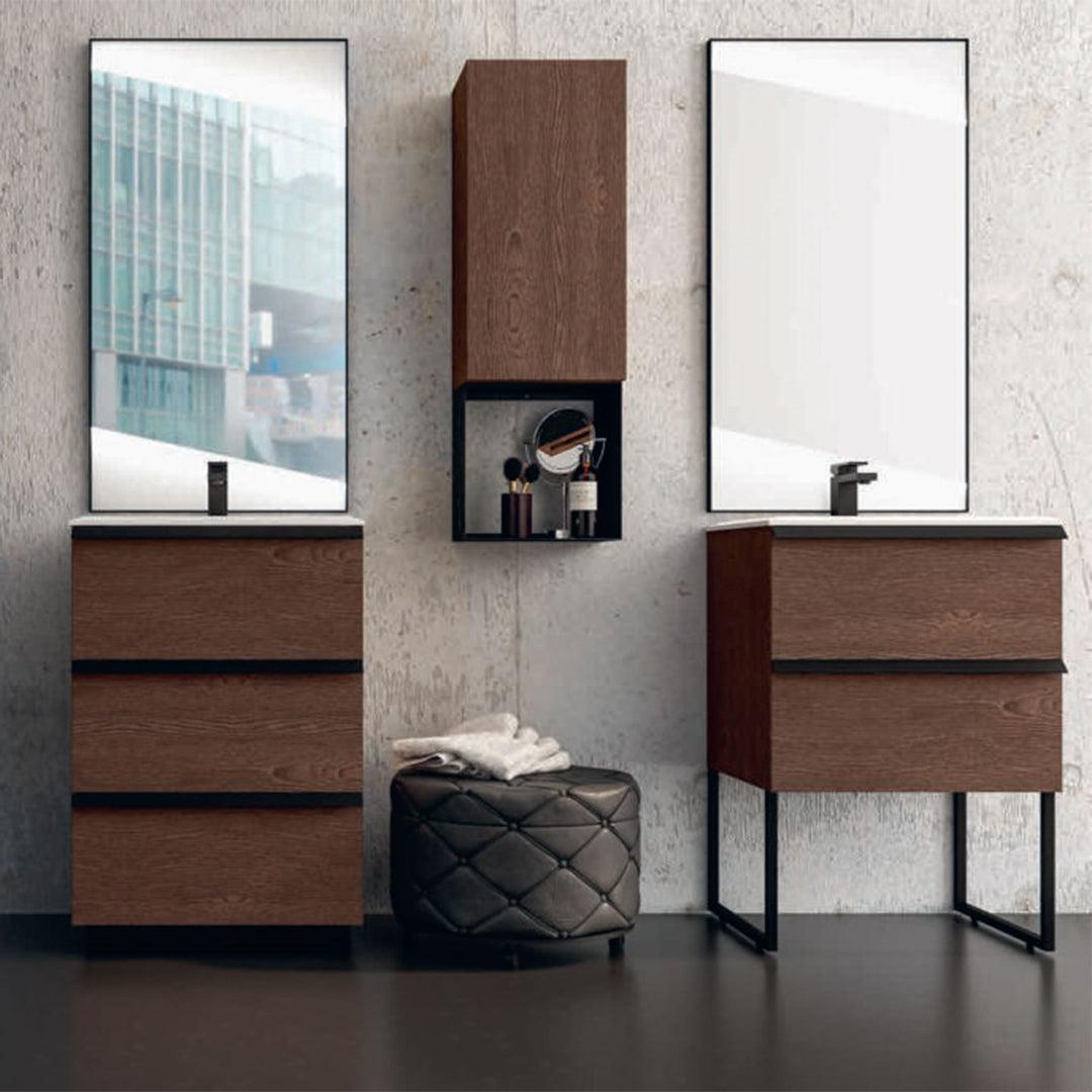 Bath Vanity Qubo Double Sink
