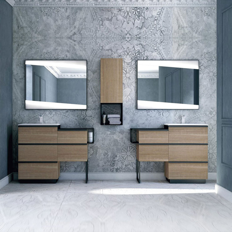 Baden Haus Bath Vanity Qubo Single Sink