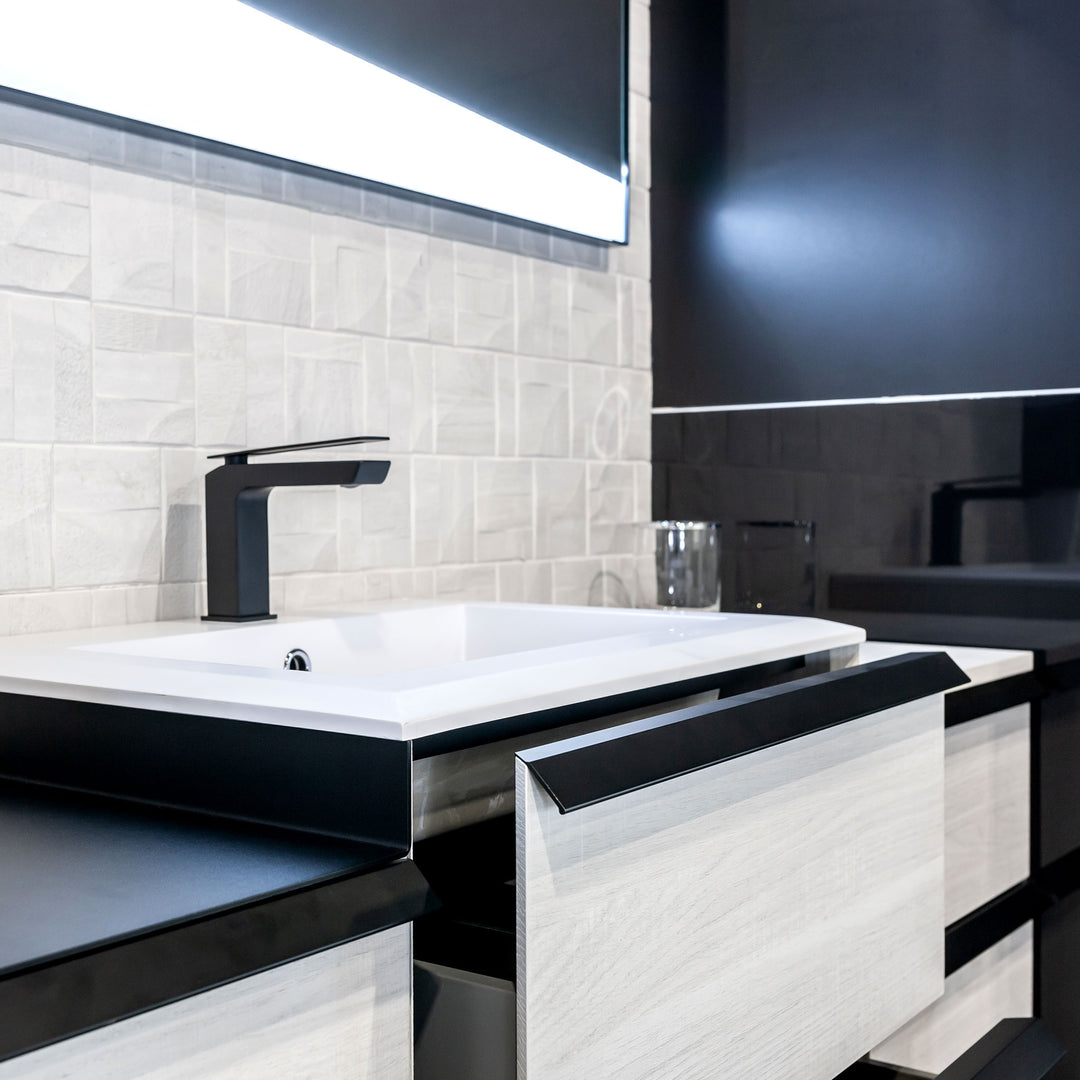 Bath Vanity Qubo Double Sink