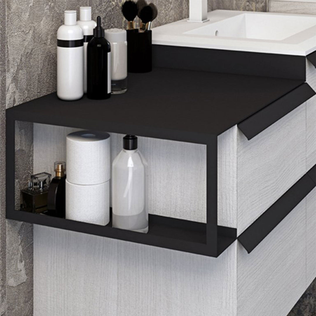 Bath Vanity Qubo Double Sink