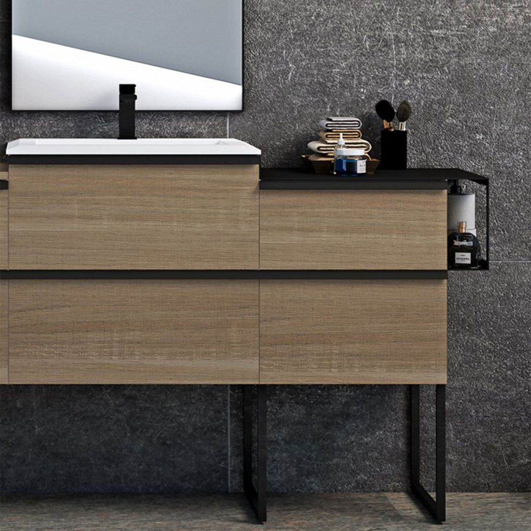 Bath Vanity Qubo Double Sink